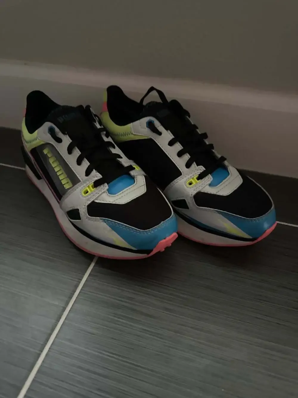 Puma Future Rider Neon Multi-Color Sneakers - Picture 5 of 8
